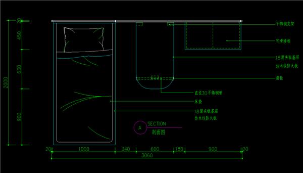 CAD室内设计施工图常用图块之儿童房97种_3765908