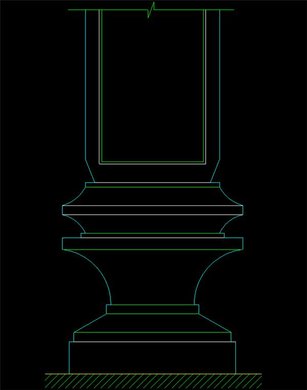 CAD室内设计施工图常用图块之柱39种_3765932
