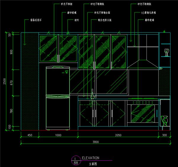 厨房立剖面图集53种_3765935