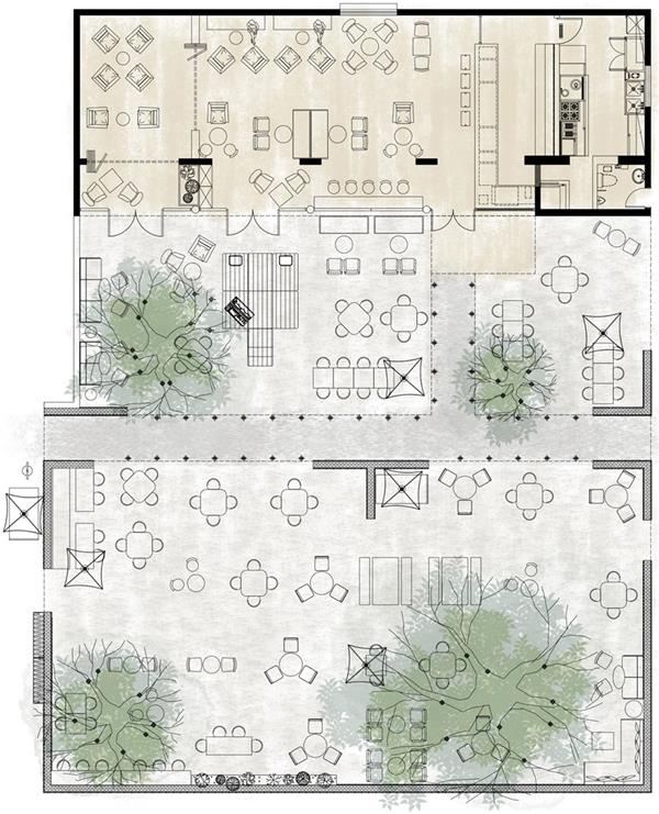 北京多多洛村·MIX岛 咖啡馆 / DAGA大观建筑_3788110