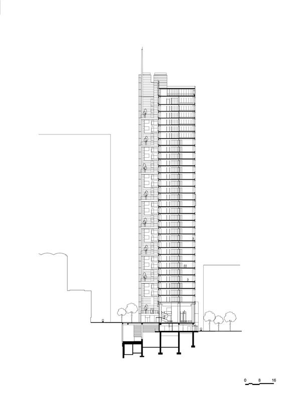 偏置核心筒，三一塔 / Cro Co Architecture_3812204