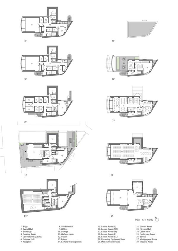 音乐大楼 / Aisaka Architects’Atelier_3798151