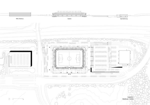 卢森堡足球橄榄球体育场 / gmp Architekten_3801630