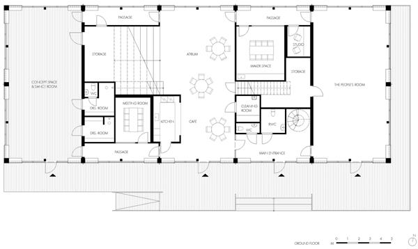 瑞典梯形帐篷社区中心“人民之家” / Sandellsandberg Architects_3801690