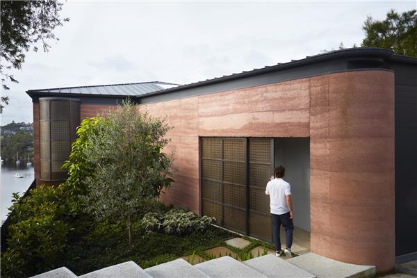 大地之舟住宅 / Luigi Rosselli Architects#住宅建筑设计案例 #居住建筑设计案例 #山地住宅设计 