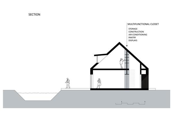 黑色谷仓办公室 / studio Space architecten_3814564