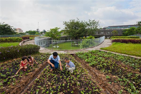 spirals farming幼儿园 /  vo trong nghia architects_3822119