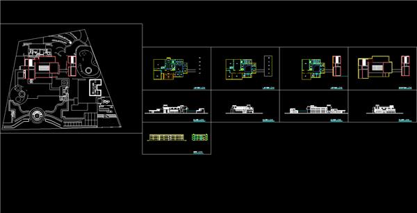 新中式民宿建筑（CAD＋SU＋效果图）_3825182