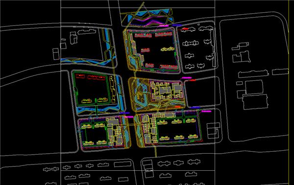 奉贤新中式商业街区项目（CAD＋SU＋效果图）_3825558