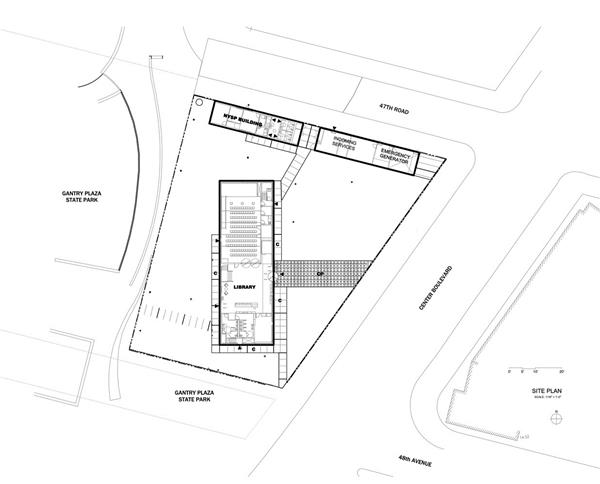 纽约猎人角社区图书馆 / Steven Holl Architects_3829100