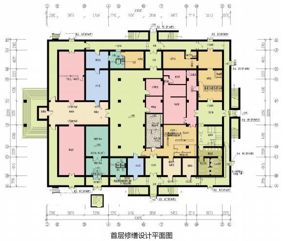 首层修缮设计平面图_400995