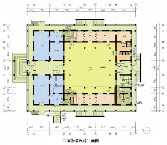 二层修缮设计平面图_400996