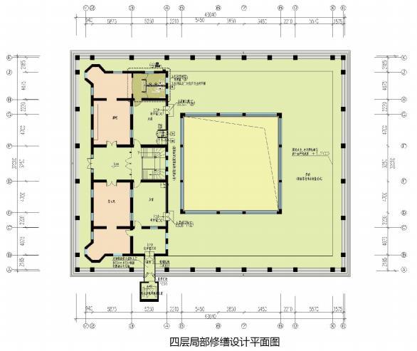 四层修缮设计平面图_400998