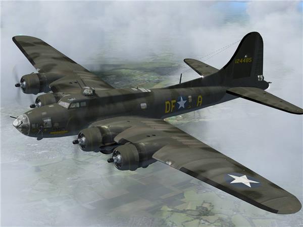 B-17轰炸机（绰号：“空中堡垒”）_1258911