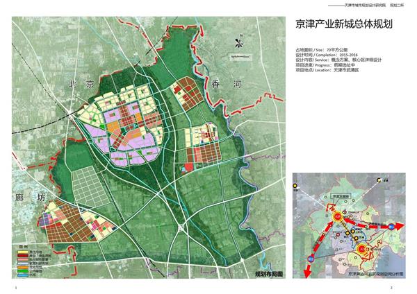 京津产业新城总体规划