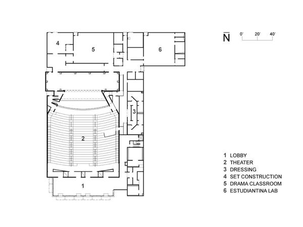 Edcouch-Elsa ISD Fine Arts Center-建筑设计_413031