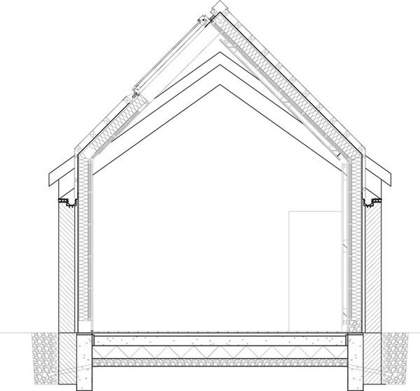 丹麦农舍改建成当代艺术工作室_413274