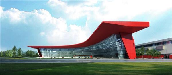 Qingdao Aoshan Bay International Exhibition Center-建筑设计_415025