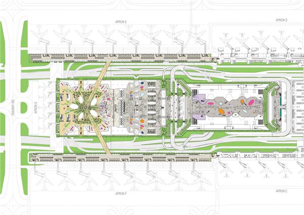 Taiwan Taoyuan International Airport-建筑设计_416768