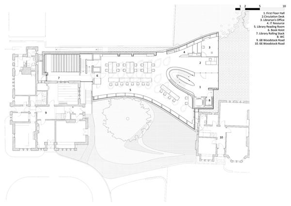 英国牛津大学中东文化中心扩建(The Investcorp Building)_421573