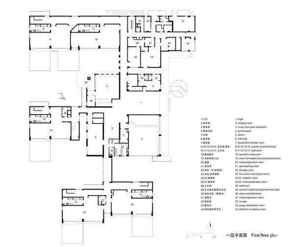 浙江省长兴县回龙山幼儿园 / 集筑建筑工作室_428713