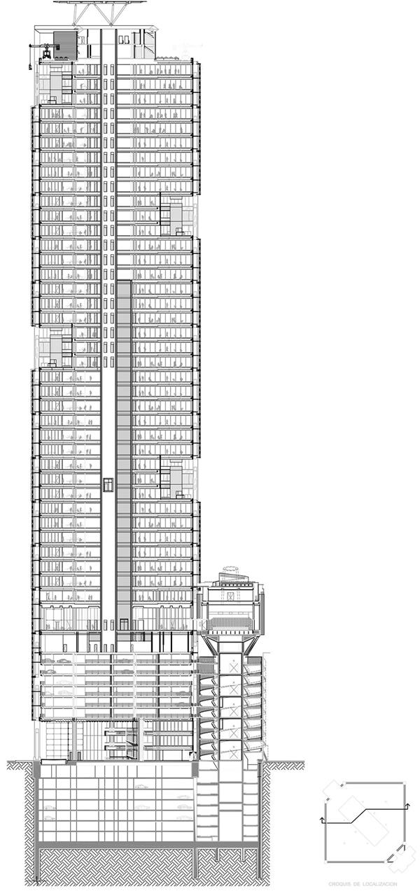 BBVA Bancomer银行新总部大楼，墨西哥城 / LegoRogers_428725