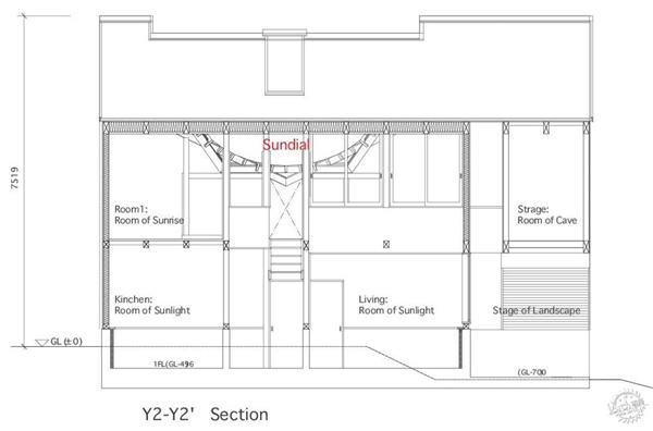 设日晷的被动式房屋/ Kikuma Watanabe_428739