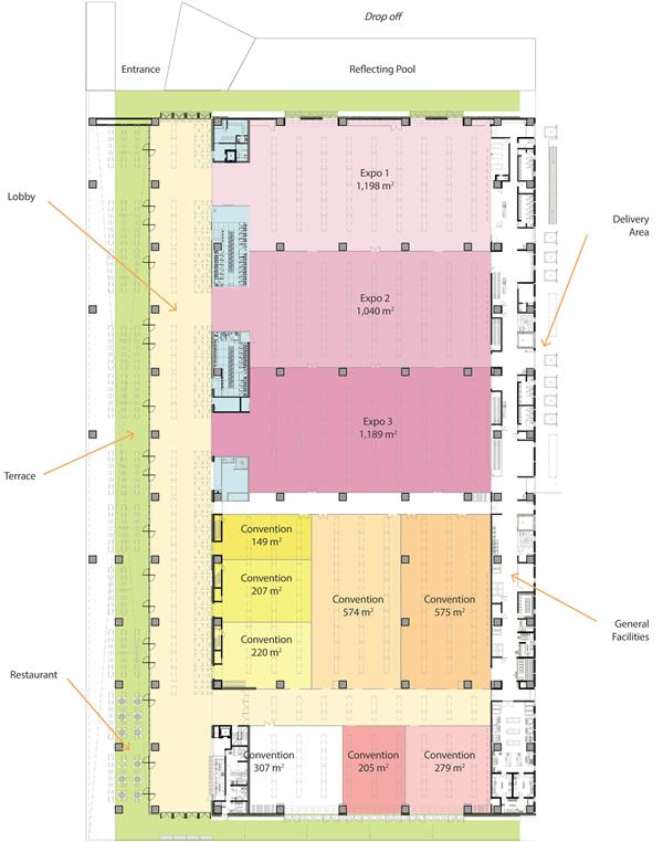 洛斯卡沃斯国际会议中心-建筑设计_429175