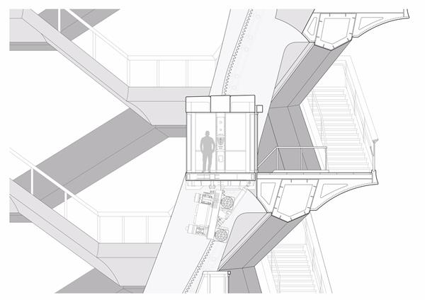 Vessel城市公共空间  / 电梯构造剖面细节-建筑设计_429581
