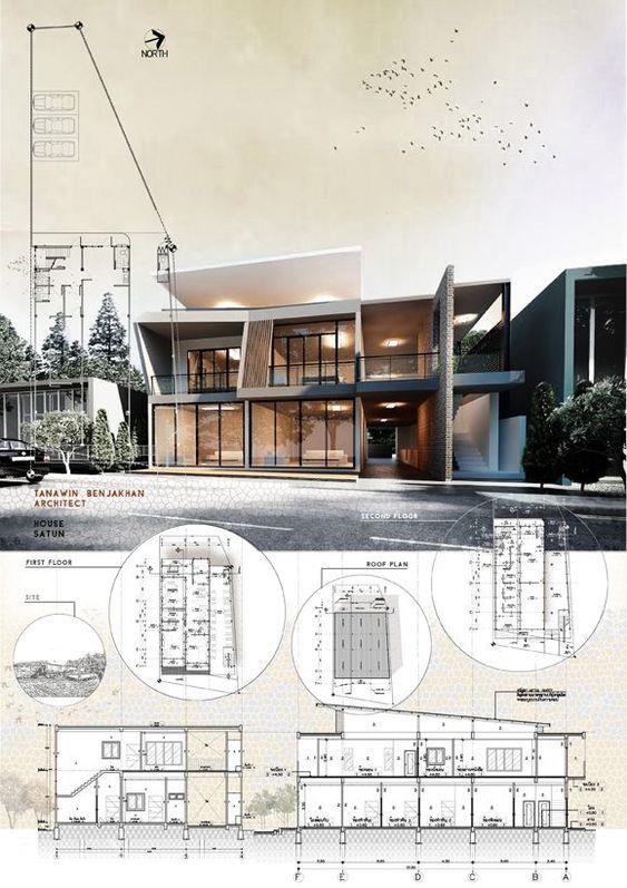 建筑学作业排版设计参考_430349