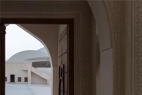 卡塔尔国家博物馆，多哈 / 拱廊视角-建筑设计_433282