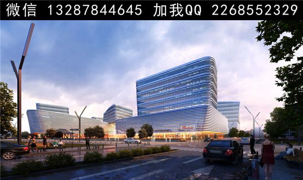 商场建筑外观设计案例效果图_664193