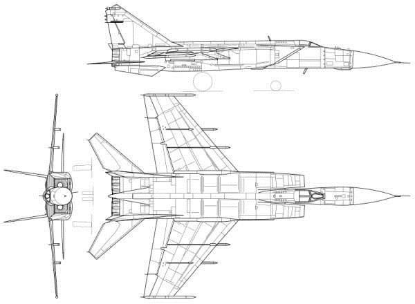 米格-25（MiG-25）截击机#米格25 #MiG25 #高空高速截击机 