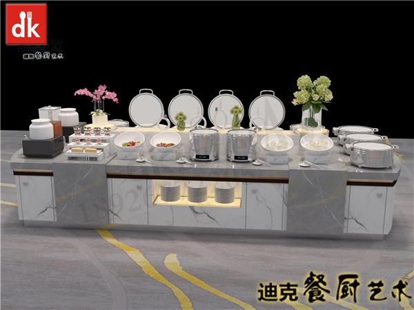 迪克非标尺寸自助餐台 厨房保温设备自助餐炉具 员工单位食堂餐厅_3797018