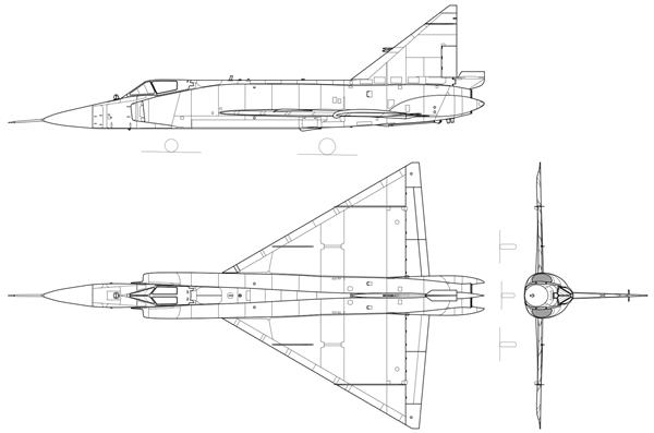 F-102战斗机（绰号：“三角剑”）_1811619