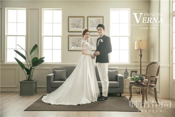 好看的韩式婚纱摄影_617592