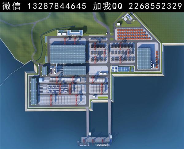 港口码头设计案例效果图_3472967