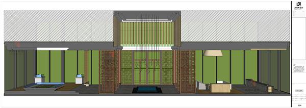 用团队协作的方式完成大空间LayOut施工图绘制#LayOut施工图SU模型室内设计售楼部 