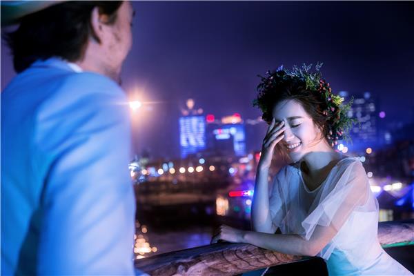 城市夜景#婚纱摄影 