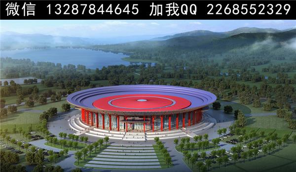 会展中心建筑外观设计案例效果图_3707759