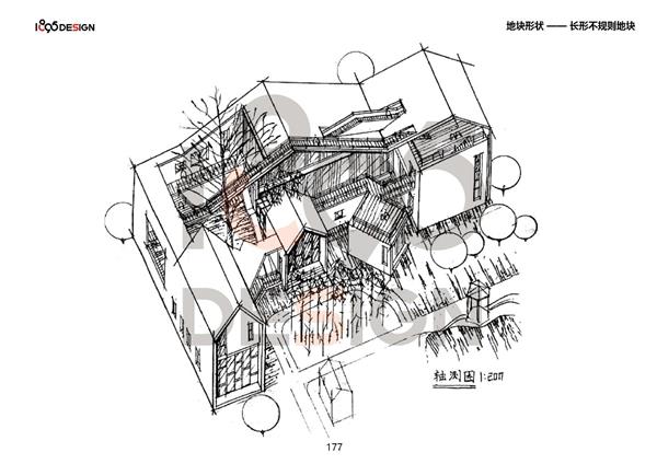 建筑景观快题、抄绘素材案例分享_3757230