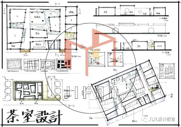 茶室快题设计_3757531