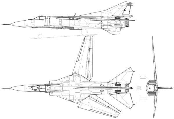 米格-23/27（MiG-23/27）战斗机#米格23 #MiG23 #苏联飞机 