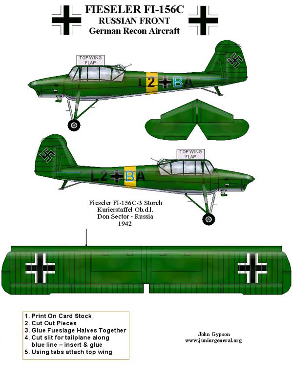 Fi-156鹳式联络观测机_1992245