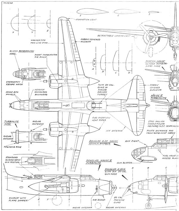 (a20攻击机)#(浩劫)#(a20havoc)#(a20attack)#(道格拉斯db7)#(美国一