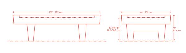 8.5英尺台球桌_3709941