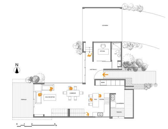 L型住宅平面图_3504429