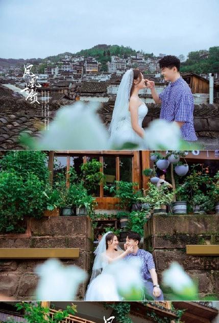 凤凰古镇旅拍婚纱照_婚纱摄影图片_644919