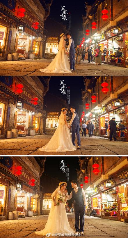 凤凰古镇旅拍婚纱照_婚纱摄影图片_644919