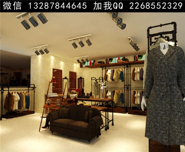 服装店设计案例效果图_546006